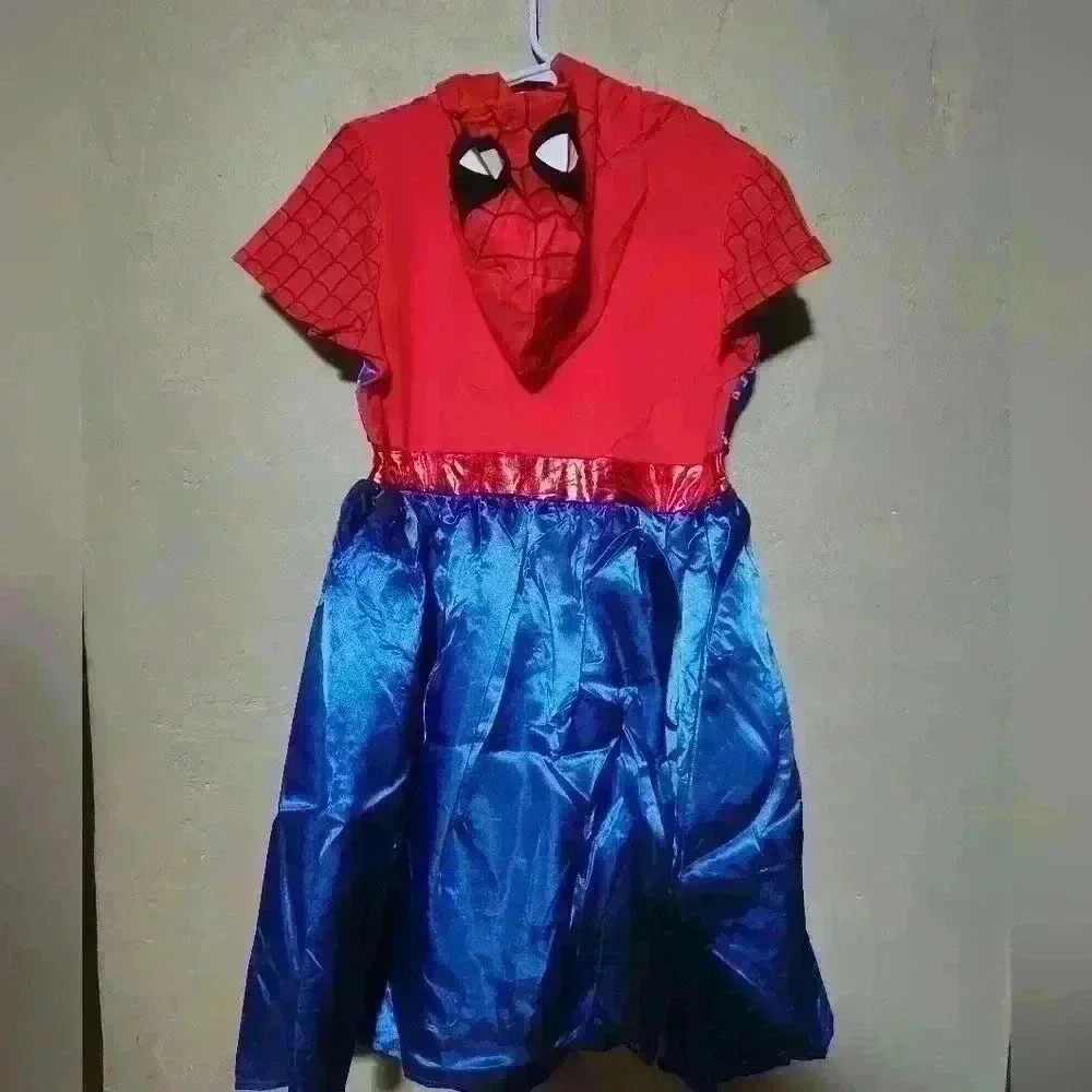 NWT Spider-Man Marvel dress Spider-Man hood size XXL